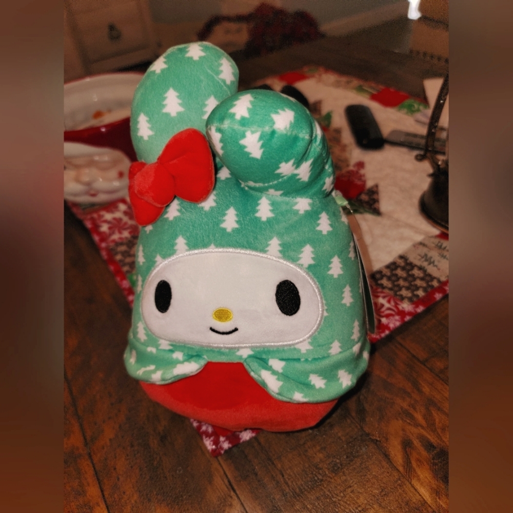 Squishmallows My Melody Hello‎ Kitty and friends Christmas Squad